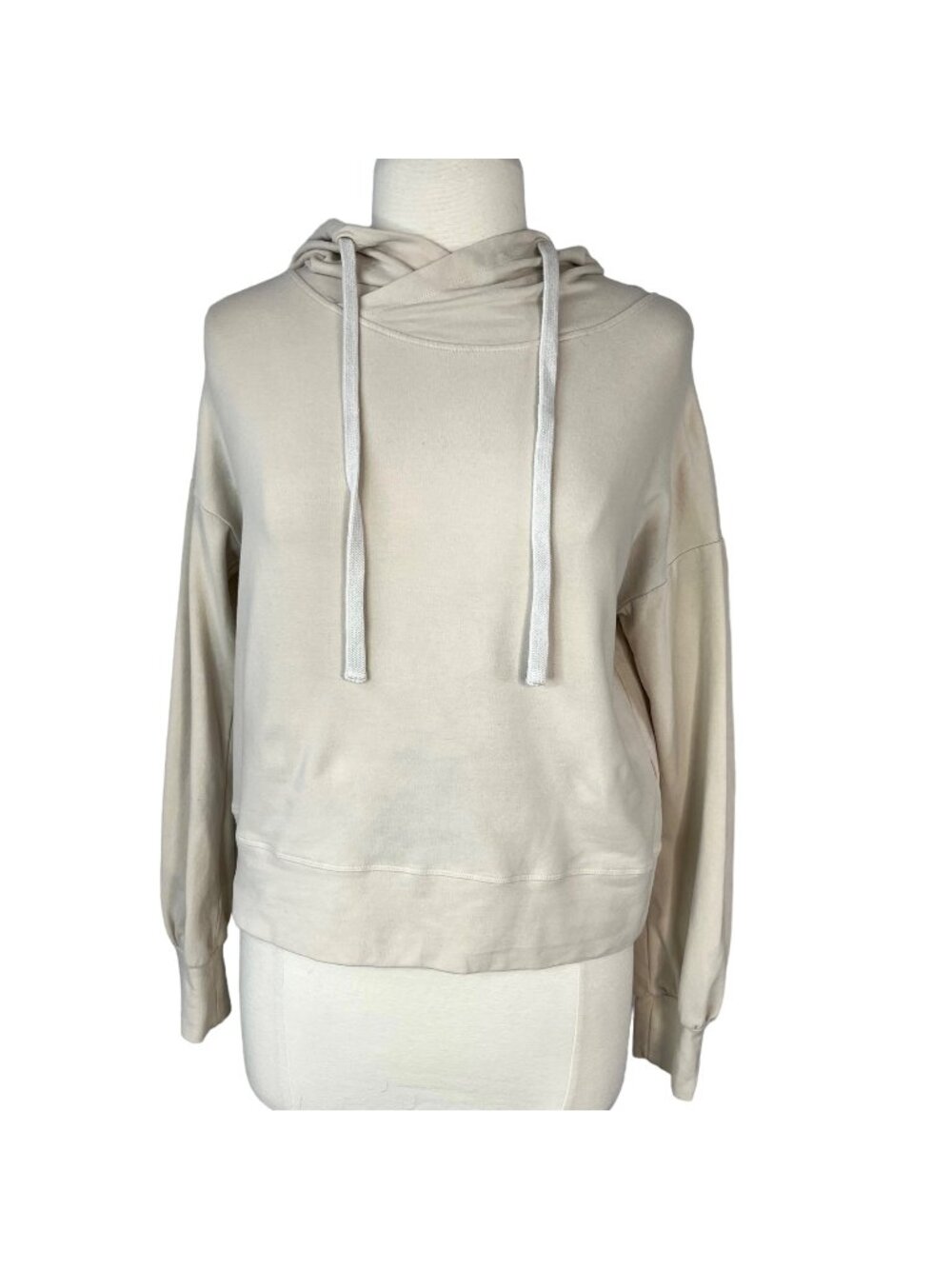 The Native One Hoodie Sweatshirt Small Cream Casual